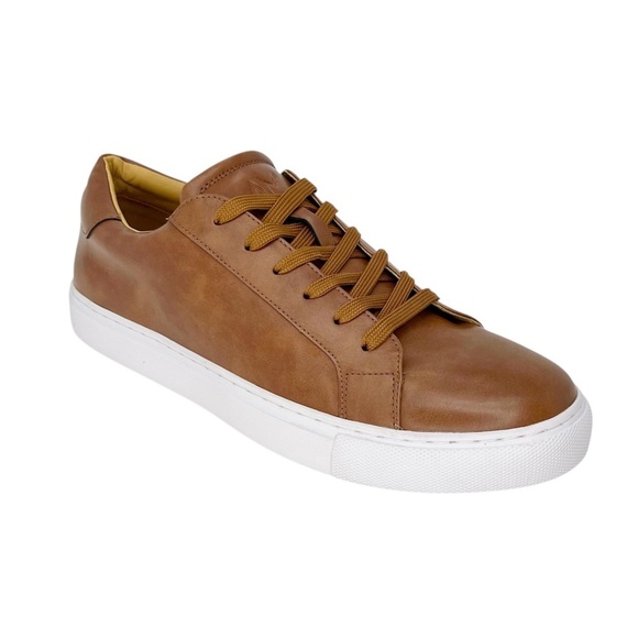 Ace Marks LoPro Dress Sneaker Men’s Size 11.5 Brown Leather Low LoPro Top EUC - Picture 10 of 10